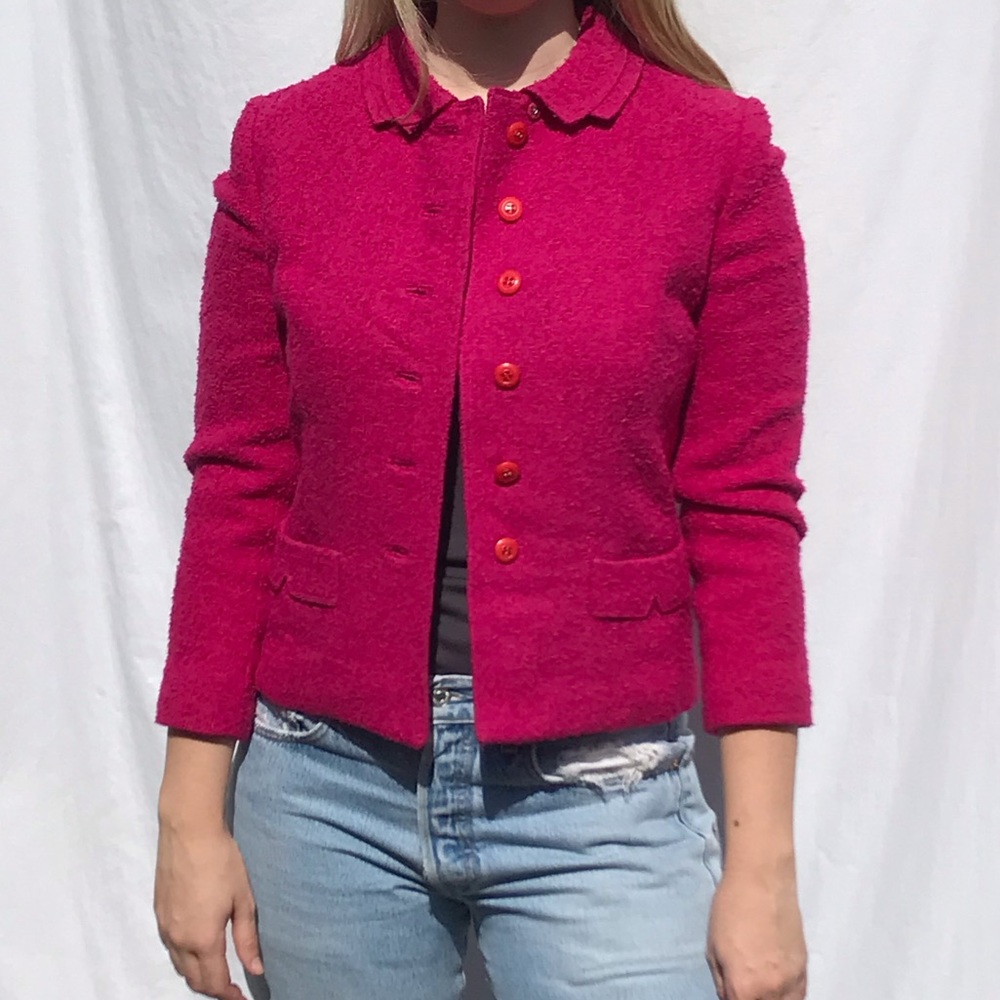 Vintage 60s Best & Co. Boucle 3/4 Crop Jacket